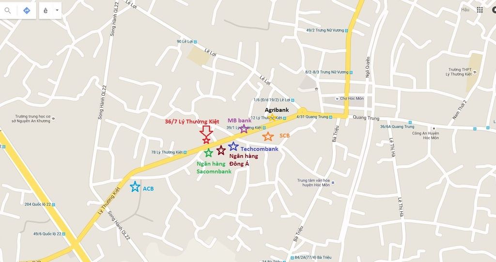 Hóc Môn: Cho thuê nhà nguyên căn mặt tiền 7m - 1