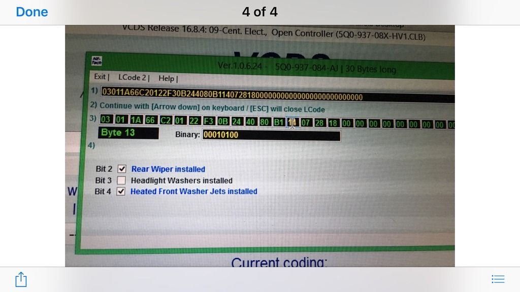 headlamp washer delay VCDS VWROC VW R Owners Club