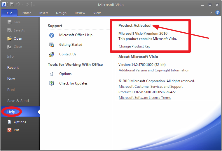 Microsoft Visio Product Key Full Crack Activator Download ez activator visio 2010