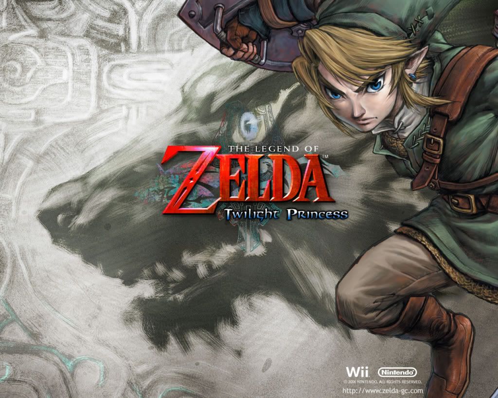 Zelda Twilight Princess layout Wallpaper