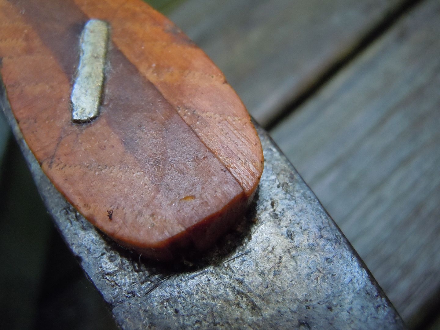 Linseed oil Axe Soak IAWoodsman's technique Pictures Bushcraft