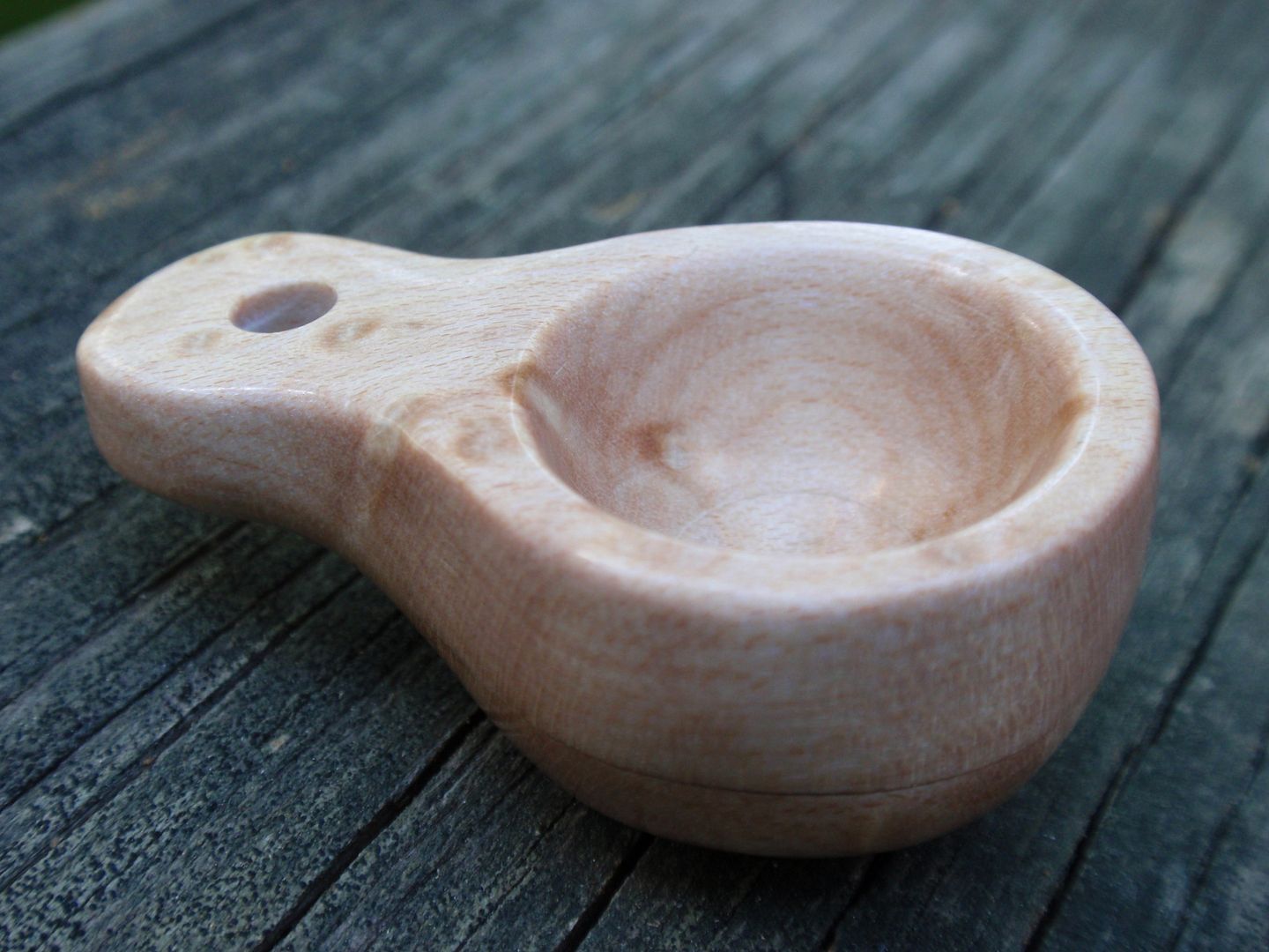 Kuksa pendantMade from stabilized Birds Eye Maple Bushcraft USA Forums